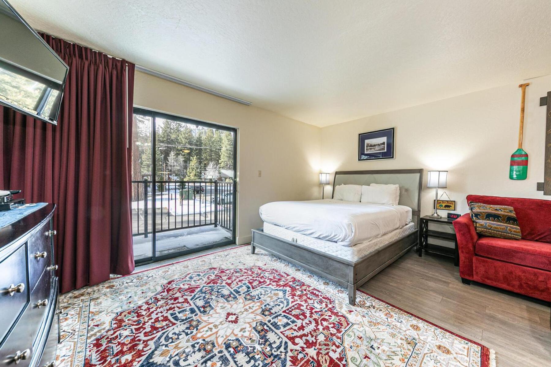 Charming Queen Studio Deluxe W/Balcony #233 At Donner Lake Village Truckee Exteriér fotografie